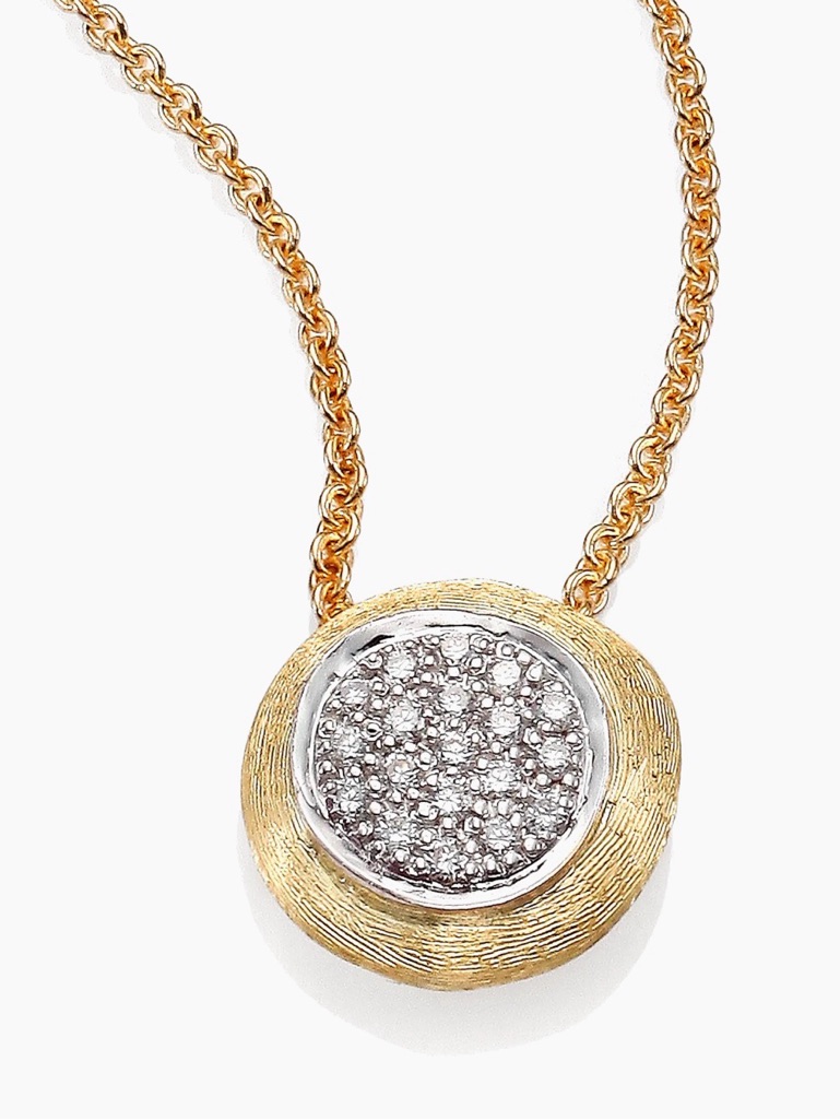 Marco Bicego 18k Gold Jaipur Diamond Pendant Necklace 1450$